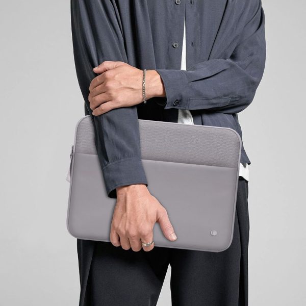 TECH-PROTECT SLEEVE LAPTOP 13-14 CRAYON GREY - Image 11