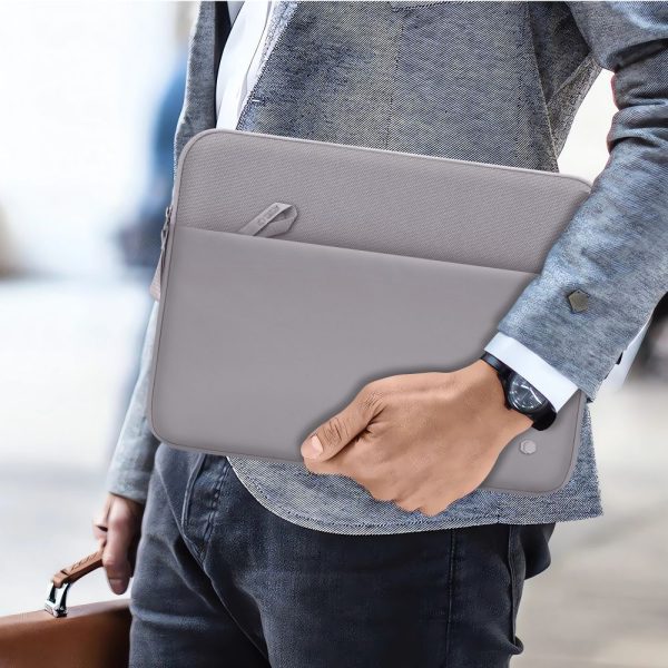 TECH-PROTECT SLEEVE LAPTOP 13-14 CRAYON GREY - Image 14