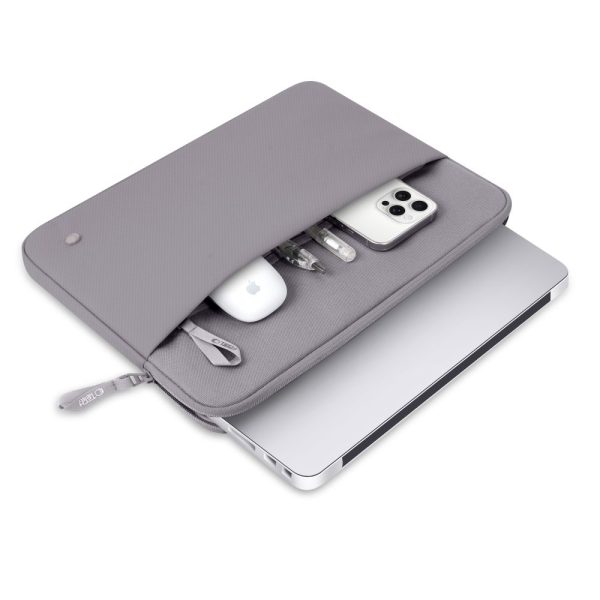 TECH-PROTECT SLEEVE LAPTOP 13-14 CRAYON GREY - Image 5
