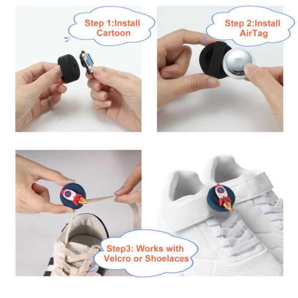 TECH-PROTECT SMOOTH FOR KIDS 4-PACK APPLE AIRTAG 1/2 COLORFUL - Image 8