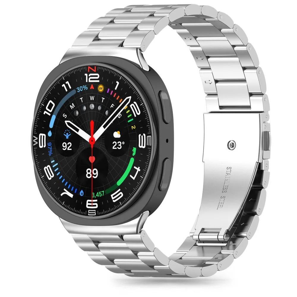 Λουράκι Samsung Galaxy Watch 8 9 Classic Tech-Protect Stainless Silver