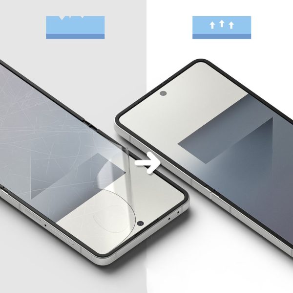 RINGKE 3-IN-1 PROTECTOR PRO GALAXY Z FLIP 7 CLEAR - Image 7