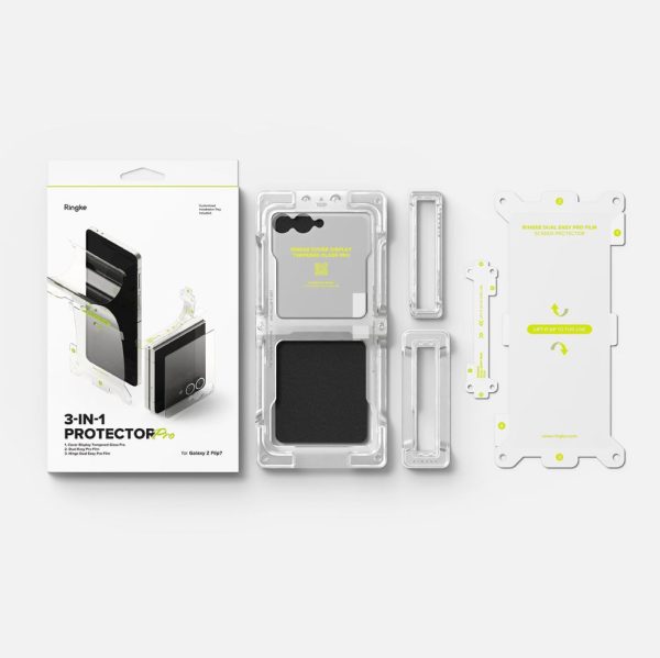 RINGKE 3-IN-1 PROTECTOR PRO GALAXY Z FLIP 7 CLEAR - Image 9