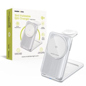 Mobile Origin 3in1 Foldable Qi2 Charger PW8