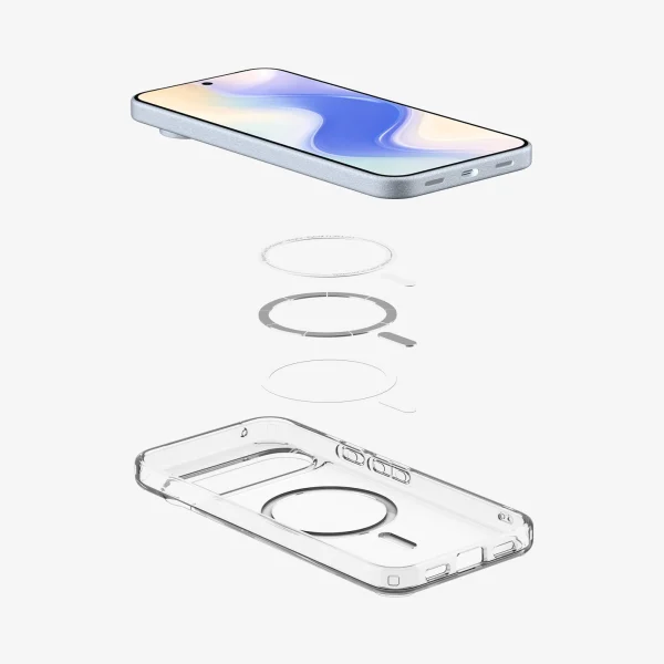 Spigen Ultra Hybrid MagSafe Clear White - Google Pixel 10/10 Pro (ACS09702) - Image 11