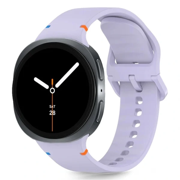 TECH-PROTECT SILICONE SAMSUNG GALAXY WATCH 8/CLASSIC (40/44/46 MM) ELEGANT PURPLE