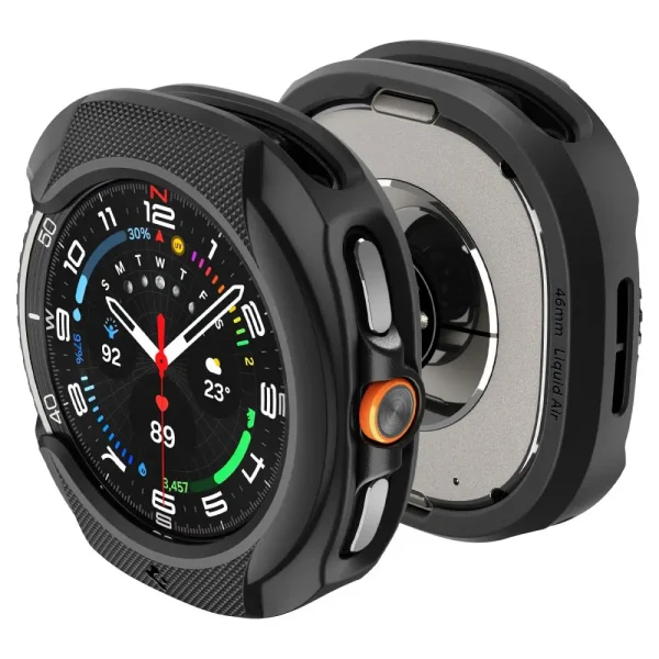 Spigen Liquid Air Matte Black-Samsung Galaxy Watch 8 Classic 46mm (ACS09841)