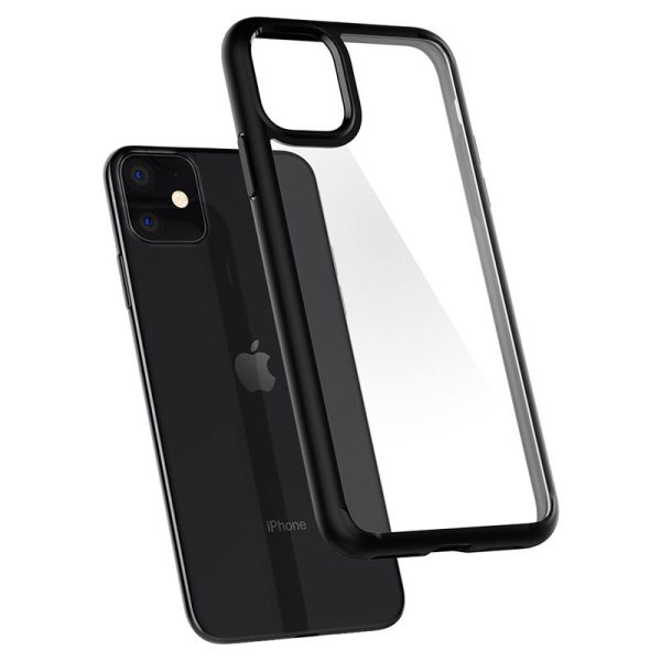 Spigen Ultra Hybrid Case Matte Black for Apple iPhone 11 (076CS27186) - Image 18