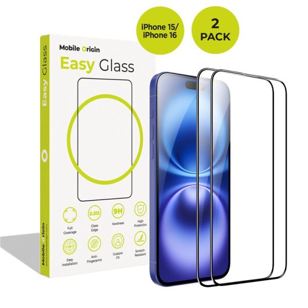 Mobile Origin EasyGlass iPhone 15/iPhone 16