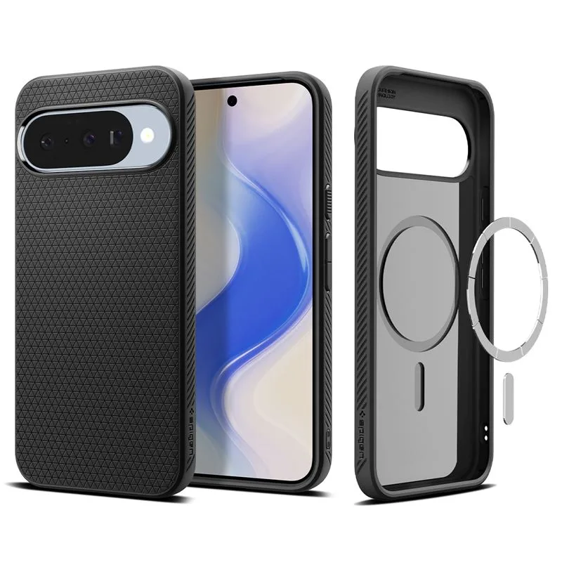 Θήκη Google Pixel 10 Pro Spigen Liquid Air MagSafe Matte Black