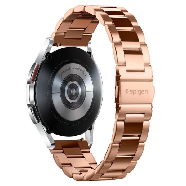 Spigen Watch Band Modern Fit (20mm) Rose Gold-Samsung Galaxy Watch 4/5/5 Pro/6/7/FE (600WB24982) - Image 16
