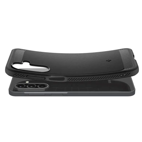 Spigen Rugged Armor Μatte Βlack-Samsung Galaxy A17 4G/5G (ACS09844) - Image 4