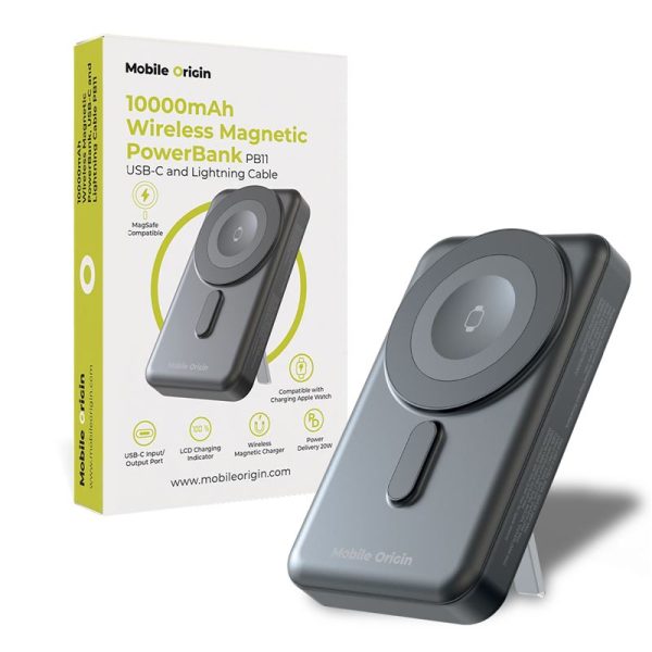 Mobile Origin Wireless Magnetic PowerBank 10000mAh