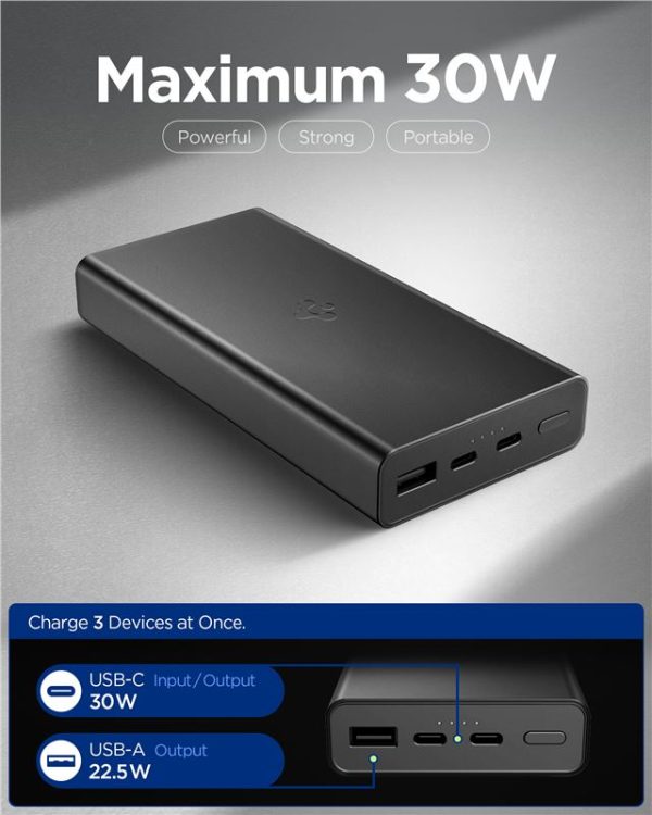 000mAh 30W Portable Charger