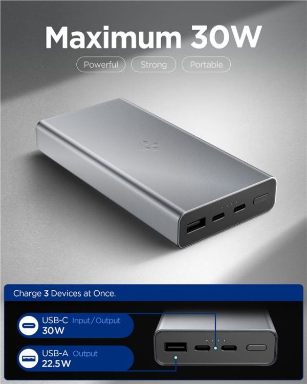 000mAh 30W Portable Charger