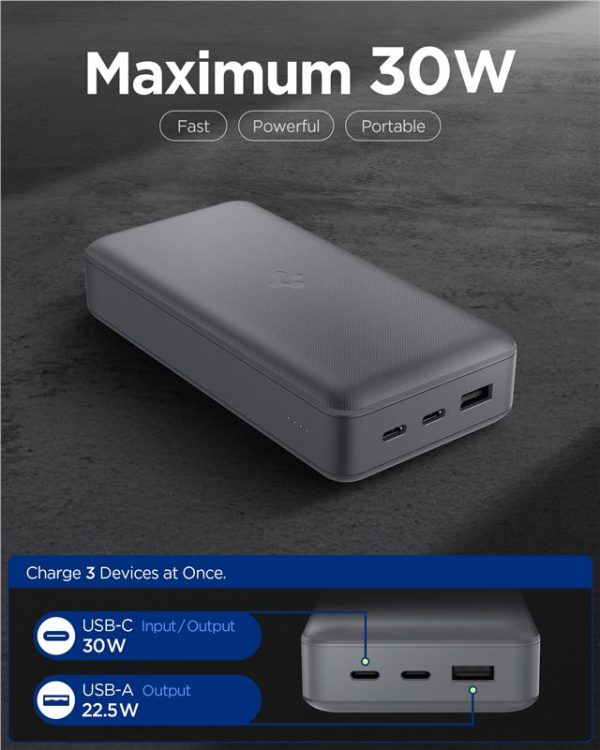 000mAh 30W Portable Charger