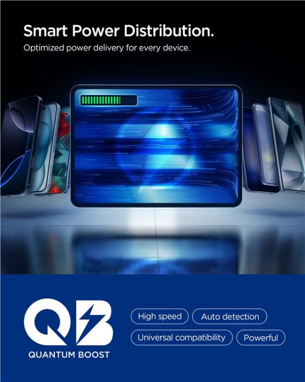 Spigen Essential 30000mAh 30W Portable Charger gray EA3030 (ABA09436) - Image 5