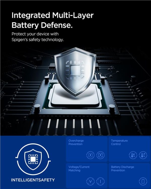 Spigen Essential 30000mAh 30W Portable Charger gray EA3030 (ABA09436) - Image 6