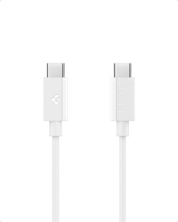 Spigen Essential USB A to USB C 60W Cable White EB6010AC (ACA08715) - Image 8