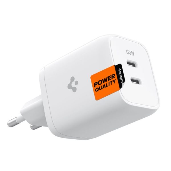 white (GaN / 2-Port / Total 65W / USB-C PD 65W / PPS 65W)