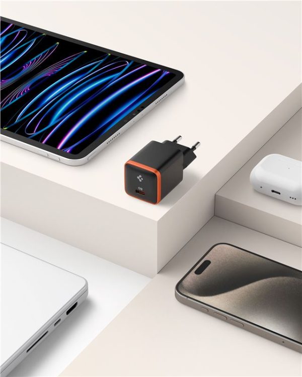 Spigen EE301EU Wall Charger ArcStation Essential 30W Black(ACH08448) - Image 8