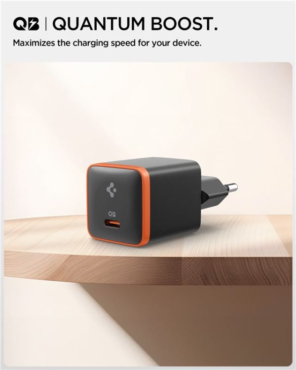 Spigen EE301EU Wall Charger ArcStation Essential 30W Black(ACH08448) - Image 12