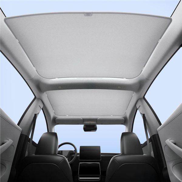 Spigen Tesla Car Roof Sunshade black - Tesla Model 3 (ACP08897) - Image 7