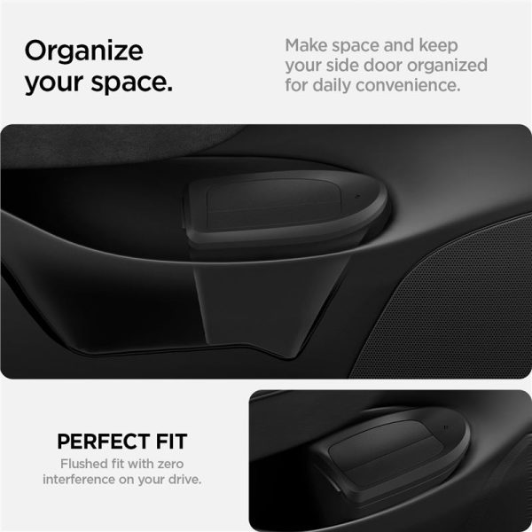 Spigen Tesla Car Trash Can black - Tesla Model Y (ACP09183) - Image 4