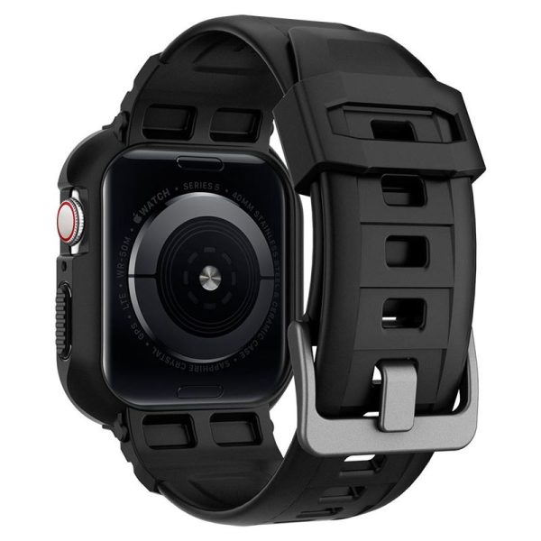 Spigen Rugged Armor Pro Case Black-Apple Watch Series 40/41mm (ACS00546) - Image 5