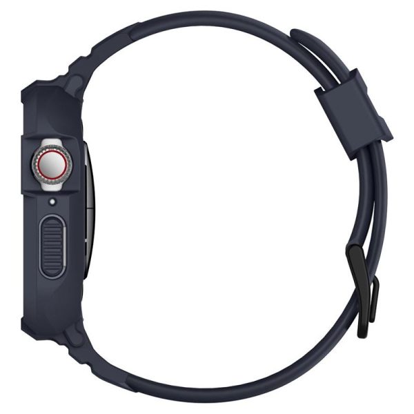 Spigen Rugged Armor Pro Case Charcoal Grey-Apple Watch Series 44/45 (ACS00819) - Image 15