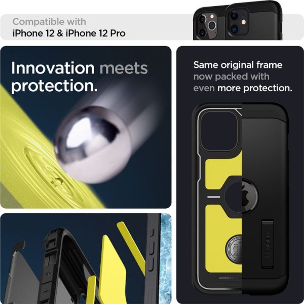 Spigen Tough Armor XP Case Black for Apple iPhone 12 / 12 Pro (ACS01710) - Image 22