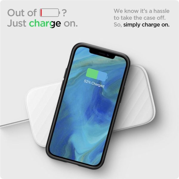 Spigen Liquid Air Case Black for Apple iPhone 12 mini (ACS01744) - Image 19