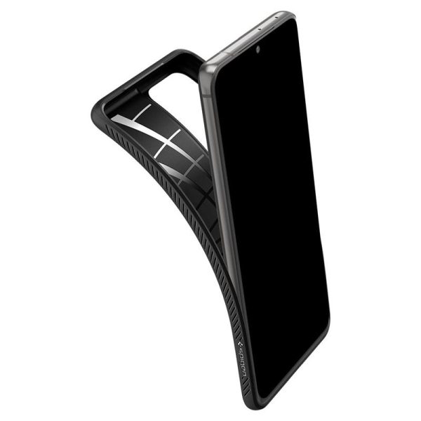 Θήκη Spigen Liquid Air Black - Samsung Galaxy S21 Ultra (ACS02350) - Image 13