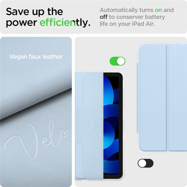 Θήκη Spigen Ultra Hybrid Pro Sky Blue-Apple iPad Air 4/5/6 Gen. (ACS02698) - Image 18