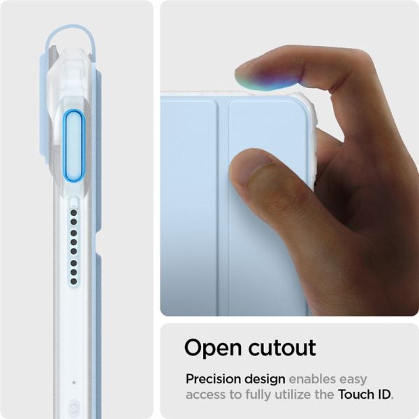 Θήκη Spigen Ultra Hybrid Pro Sky Blue-Apple iPad Air 4/5/6 Gen. (ACS02698) - Image 24