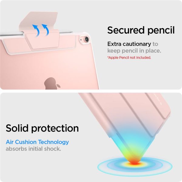 Θήκη Spigen Ultra Hybrid Pro Rose Gold-Apple iPad Air 4/5/6 Gen. (ACS02699) - Image 35