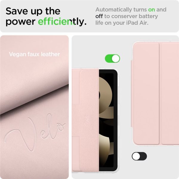 Θήκη Spigen Ultra Hybrid Pro Rose Gold-Apple iPad Air 4/5/6 Gen. (ACS02699) - Image 36