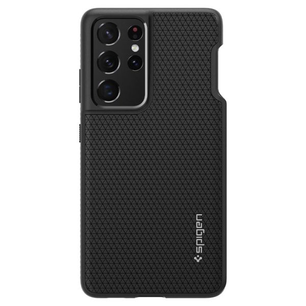Θήκη Spigen Liquid Air (Pen Edition) Black - Samsung Galaxy S21 Ultra (ACS02831) - Image 4