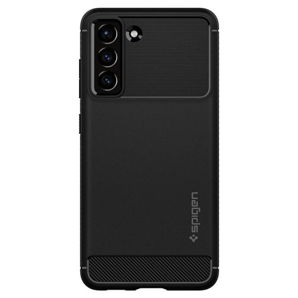 SPIGEN RUGGED ARMOR GALAXY S21 FE MATTE BLACK (ACS03049) - Image 22