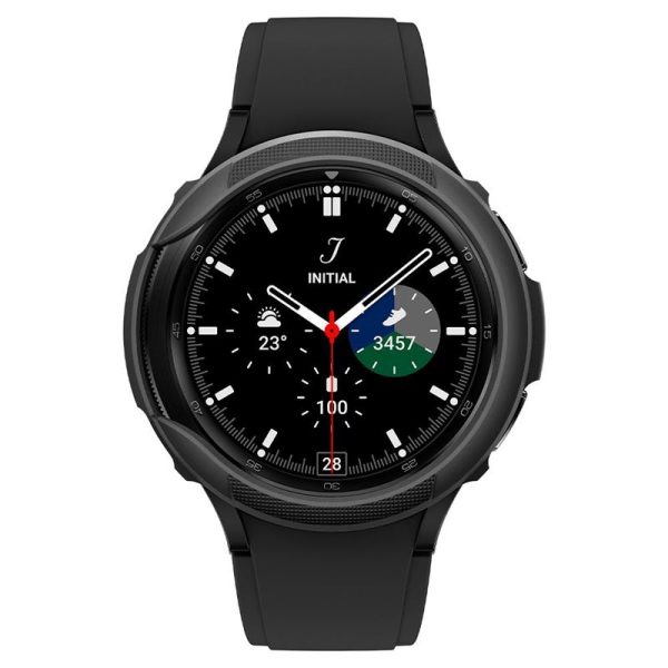 Spigen Case Liquid Air Black - Samsung Galaxy Watch 4 Classic 42mm (ACS03141) - Image 8