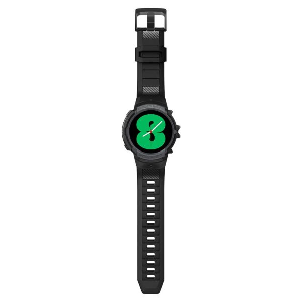 Spigen Case Rugged Armor Pro Charcoal Grey-Samsung Galaxy Watch 4/5 40mm (ACS03165) - Image 19