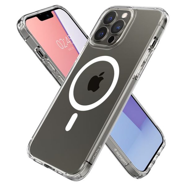 Θήκη Spigen Ultra Hybrid MagSafe Compatible White - Apple iPhone 13 Pro Max (ACS03210) - Image 17