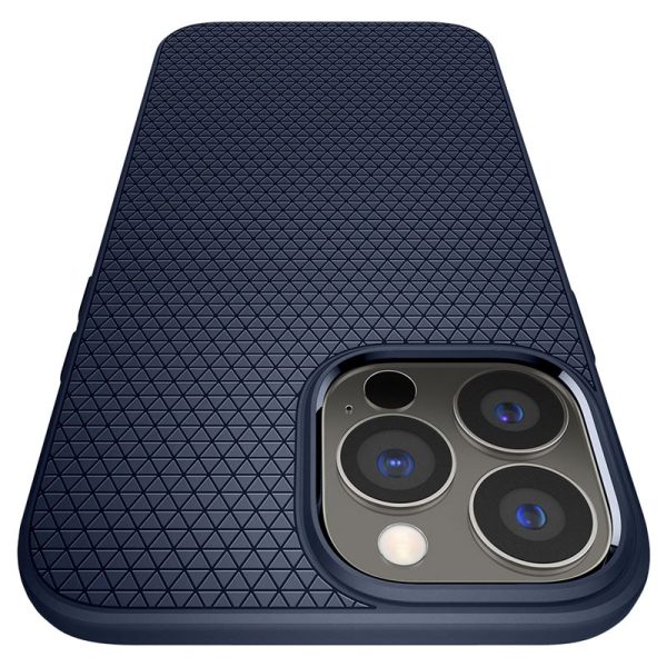Θήκη Spigen Liquid Air Navy Blue - Apple iPhone 13 Pro (ACS03259) - Image 6
