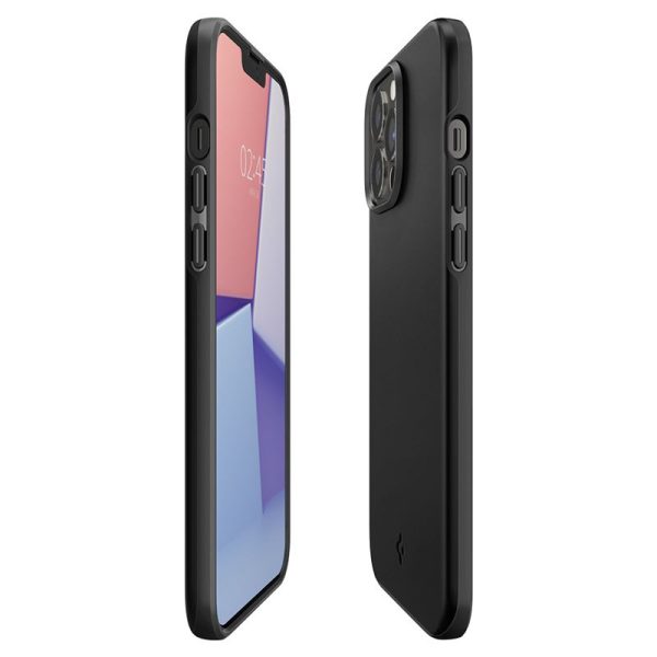 Θήκη Spigen Thin Fit Black - Apple iPhone 13 Pro (ACS03675) - Image 7