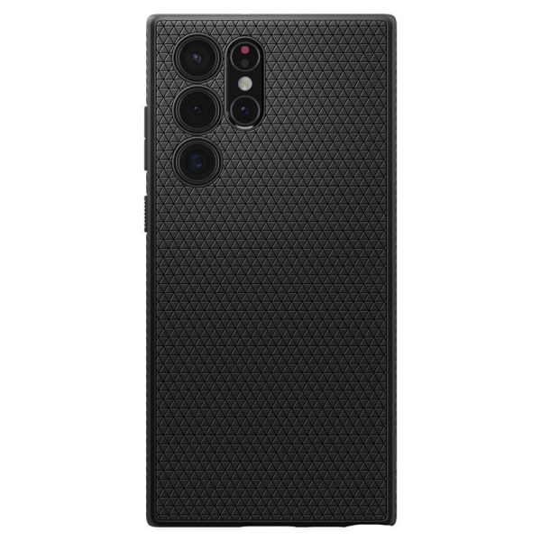 Θήκη Spigen Liquid Air Matte Black - Samsung Galaxy S22 Ultra 5G (ACS03915) - Image 19