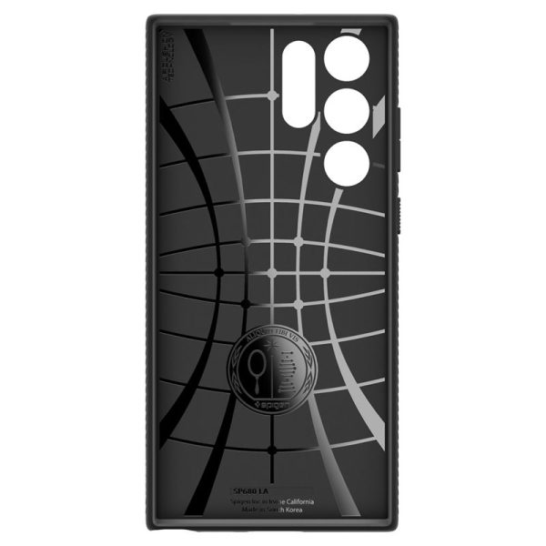 Θήκη Spigen Liquid Air Matte Black - Samsung Galaxy S22 Ultra 5G (ACS03915) - Image 20