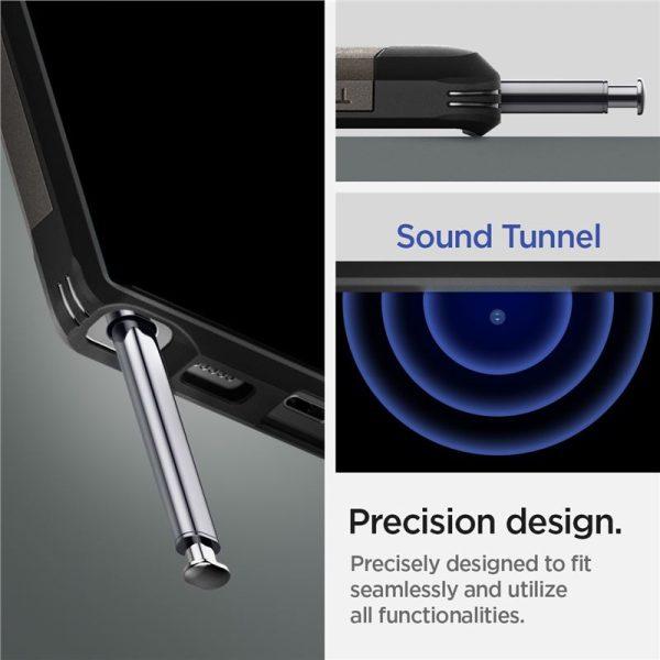 Θήκη Spigen Tough Armor Gunmetal - Samsung Galaxy S22 Ultra 5G (ACS03924) - Image 6