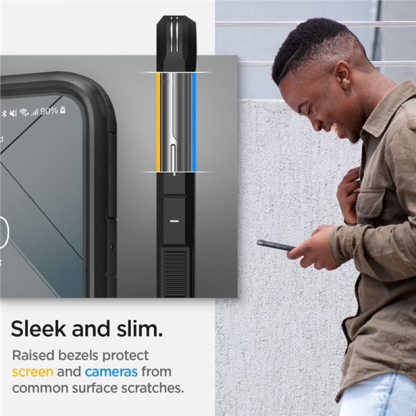 Θήκη Spigen Tough Armor Black - Samsung Galaxy S22+ Plus 5G (ACS03958) - Image 12