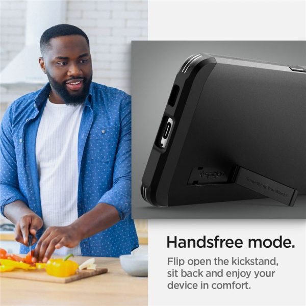 Θήκη Spigen Tough Armor Black - Samsung Galaxy S22+ Plus 5G (ACS03958) - Image 13