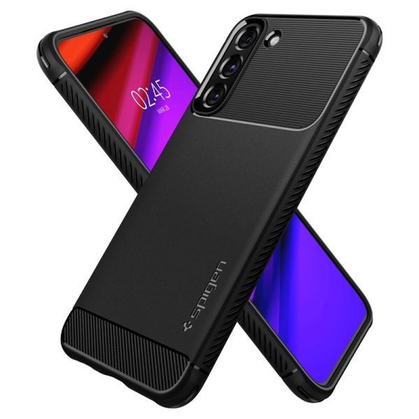 Θήκη Spigen Rugged Armor Matte Black - Samsung Galaxy S22 5G (ACS03986) - Image 25